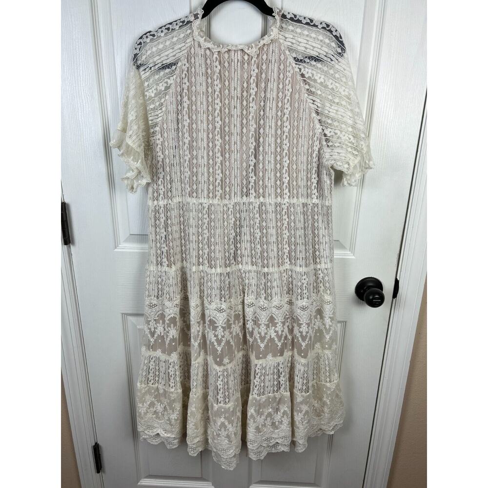 Sundance Cream Lace Mini Dress - Picture 8 of 10